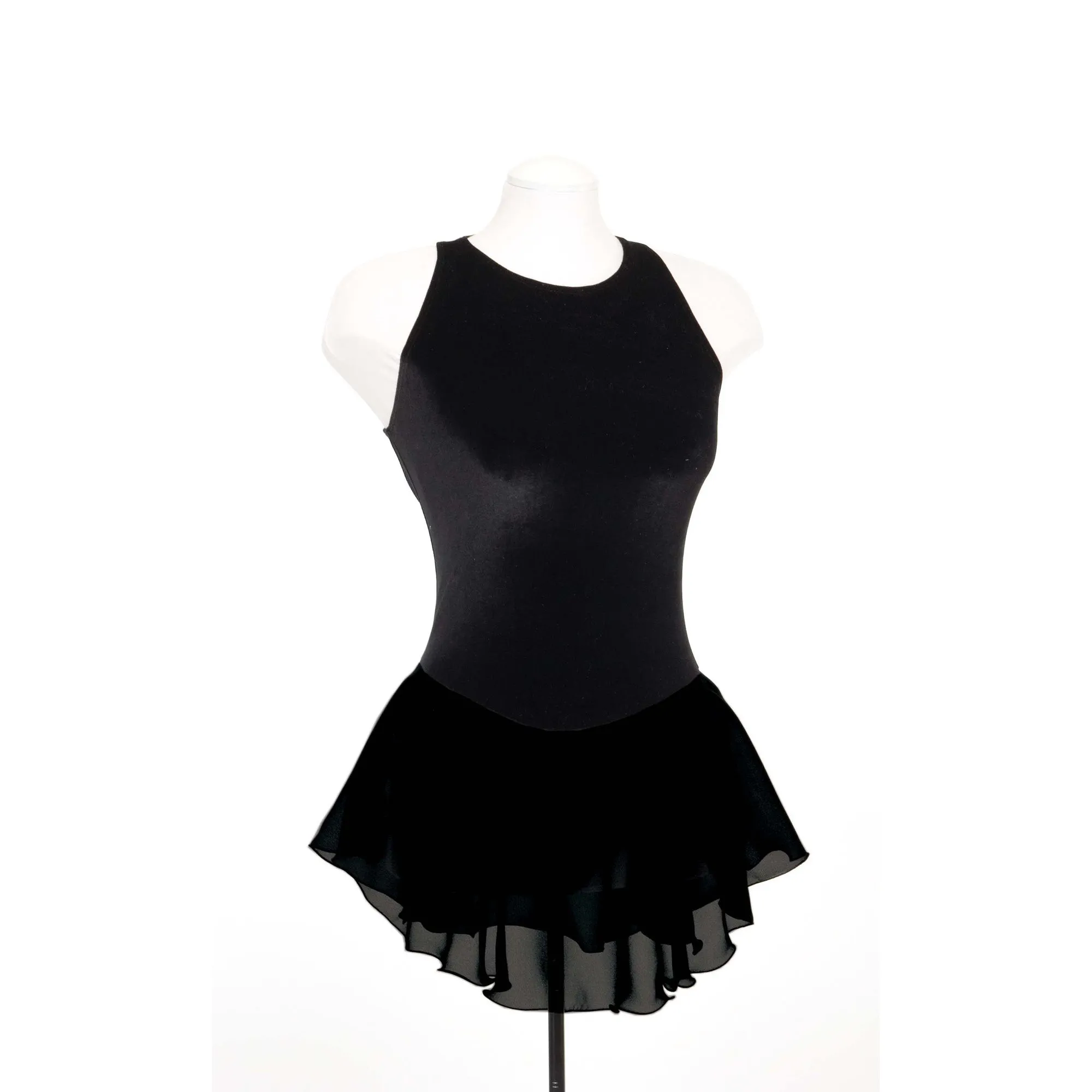 88 Competition Figure Black Skating Trilogy Dress