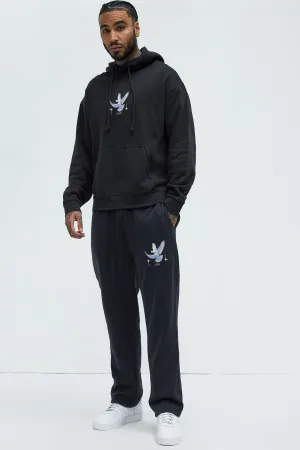 Above It All Sweatpants - Black