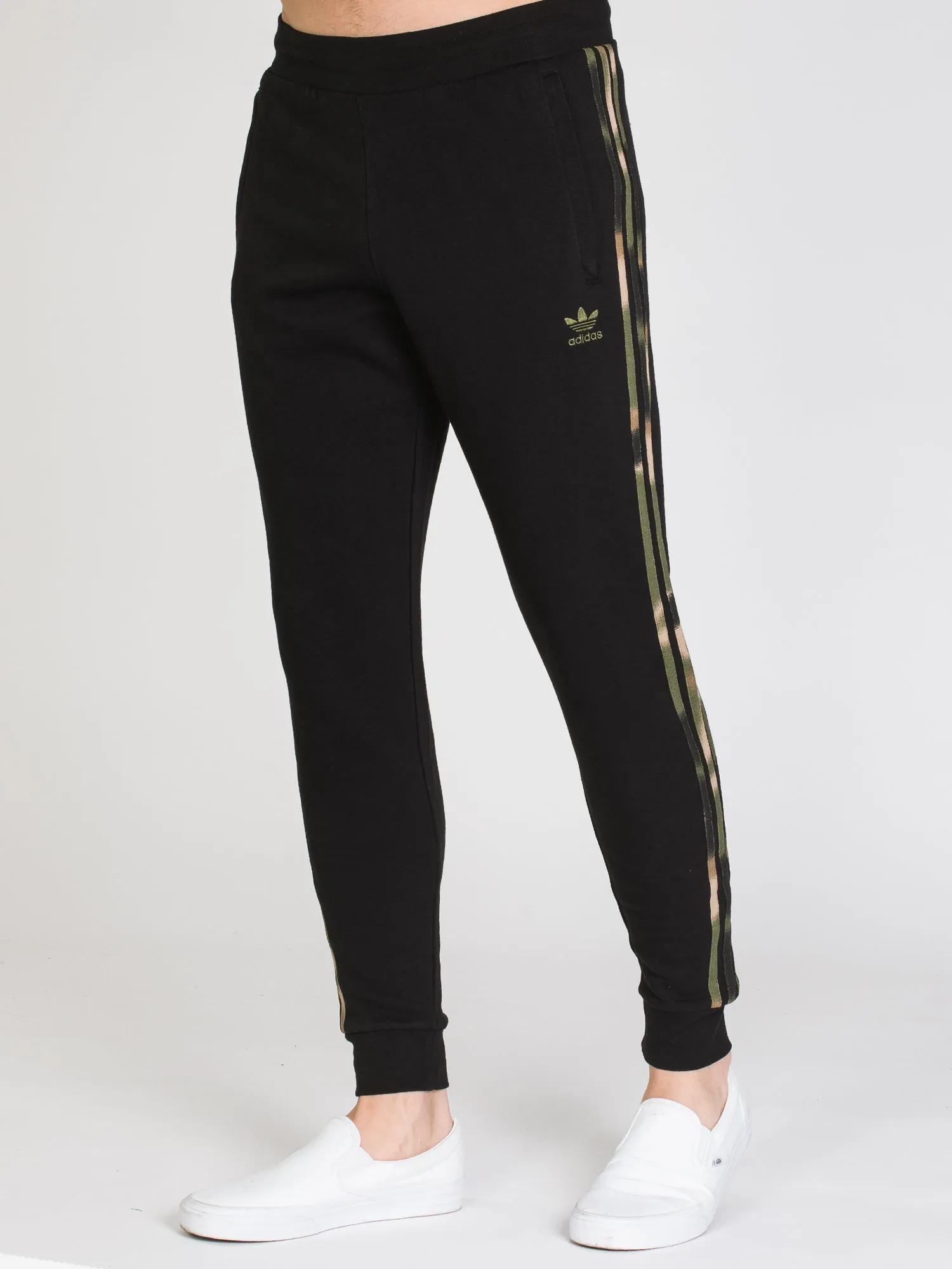 ADIDAS CAMO STRIPE SWEATPANTS - CLEARANCE