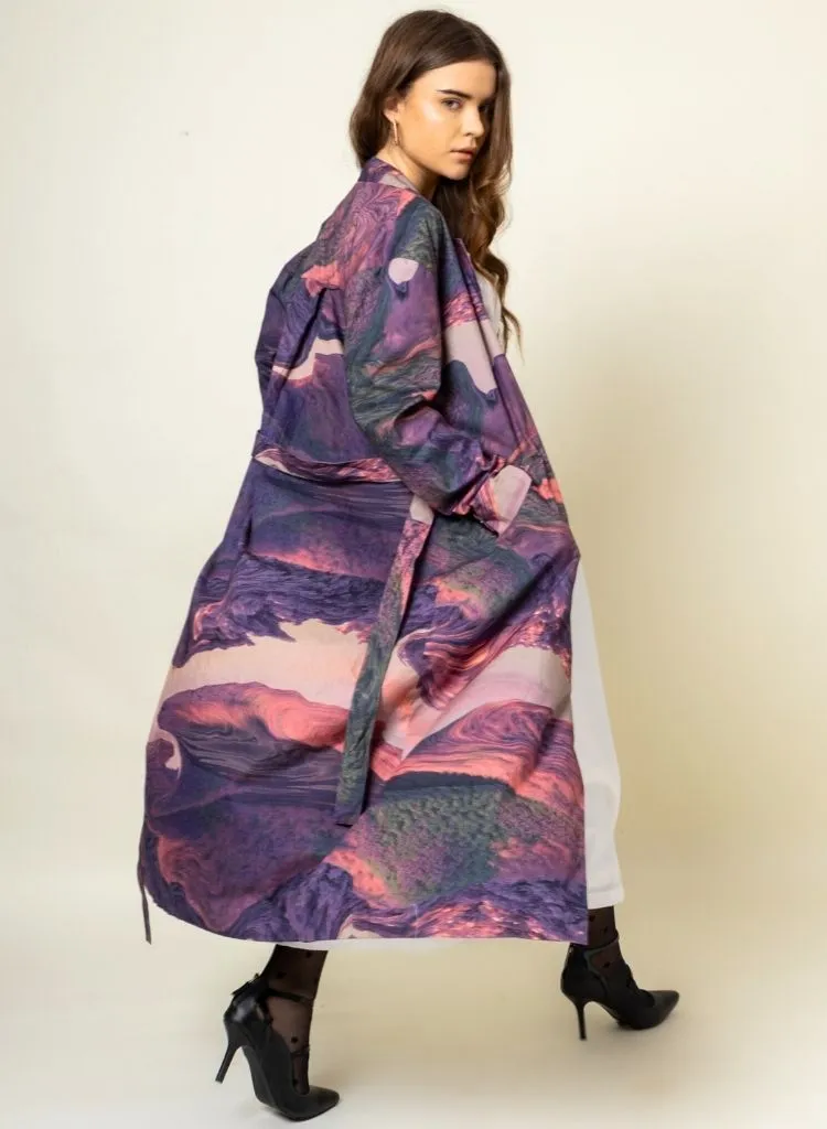 Amelia Printed Trench