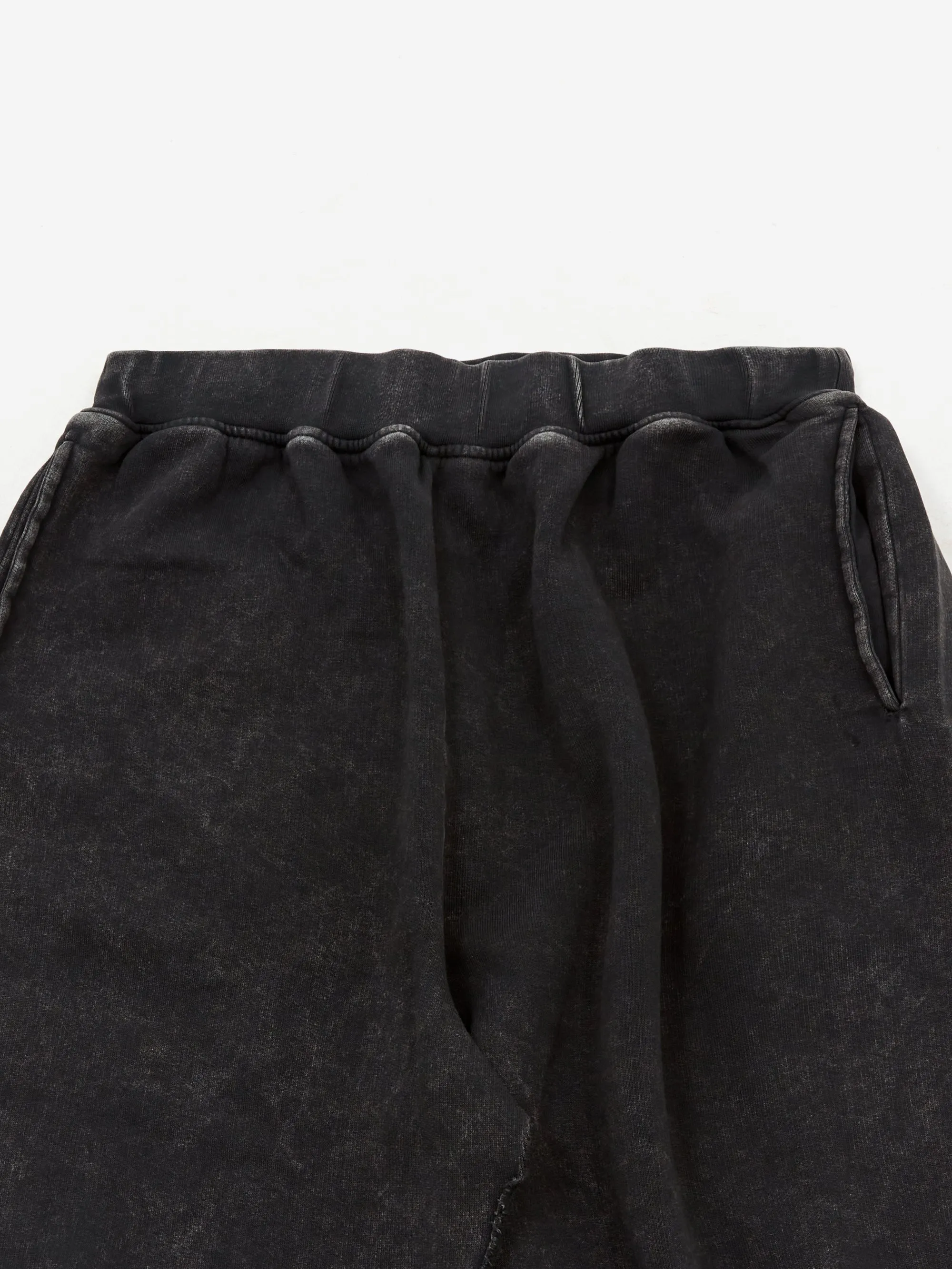 Aries Acid Cut Off Sweatskirt - Black