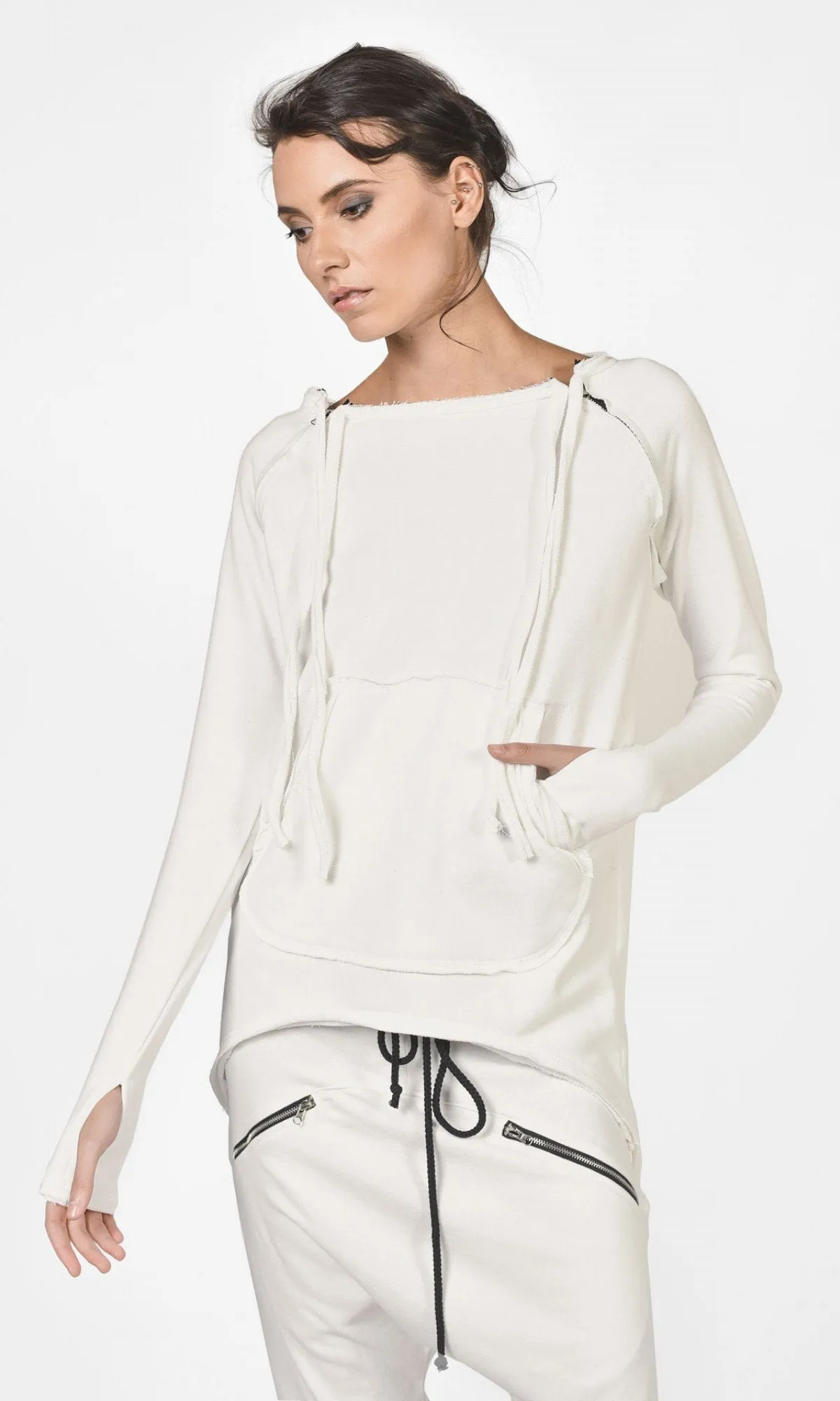 Arm Zipper Sweatshirt