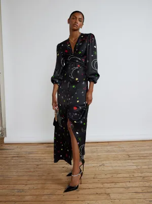 Aurora Moon And Star Maxi Dress