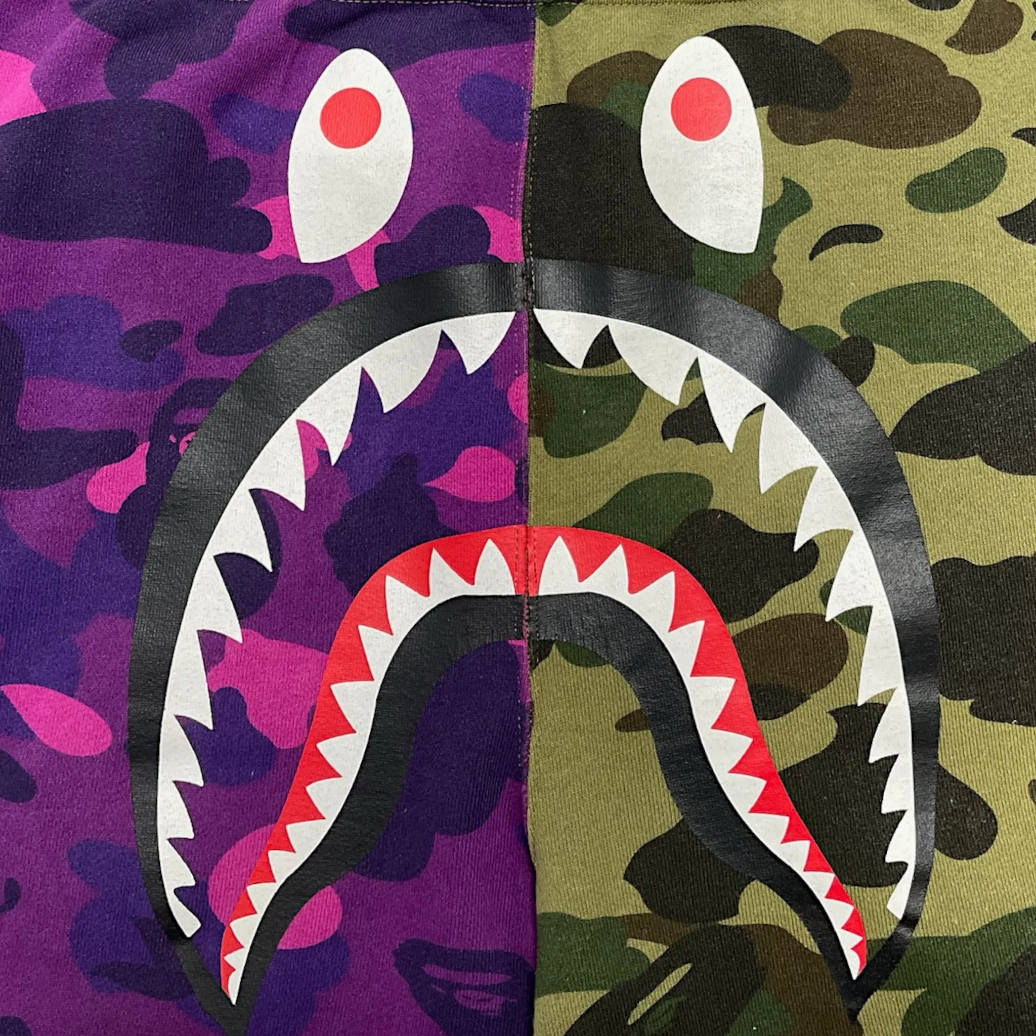 BAPE Crazy Camo Sweatpants Multicolor Pre-Owned