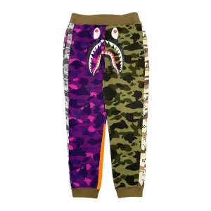 BAPE Crazy Camo Sweatpants Multicolor Pre-Owned