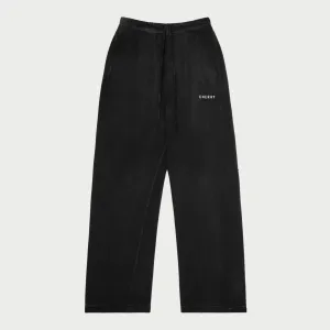 Basic Logo Parachute Sweatpants (Black)