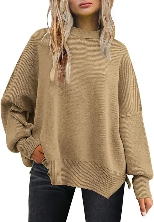 Bat Sleeve Pullover Sweater (MS060)