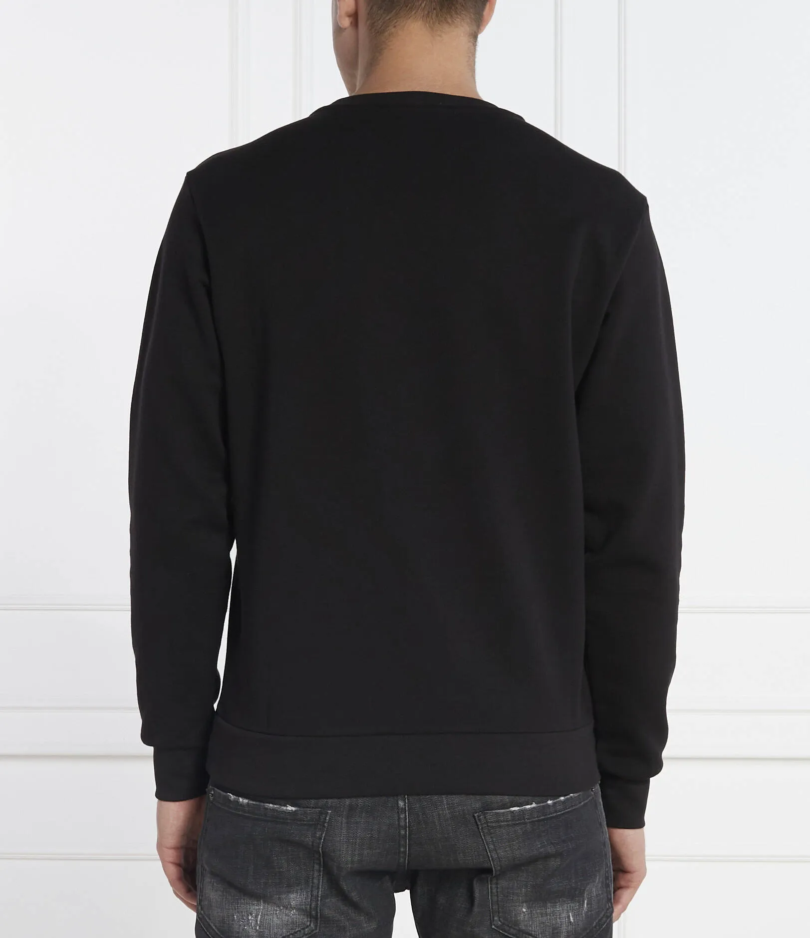 Bear Logo Sweatshirt (Black) - I24E01563419000