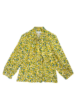 Big Bow Blouse - Limoncello