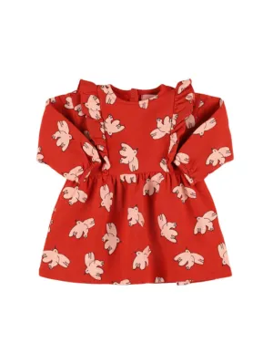 Bobo Choses   Bird print organic cotton dress 