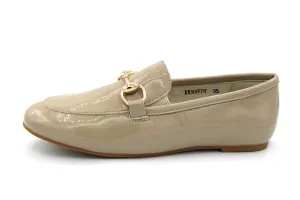 Boutaccelli  Nude Patent Slip On With Chain Kennedy