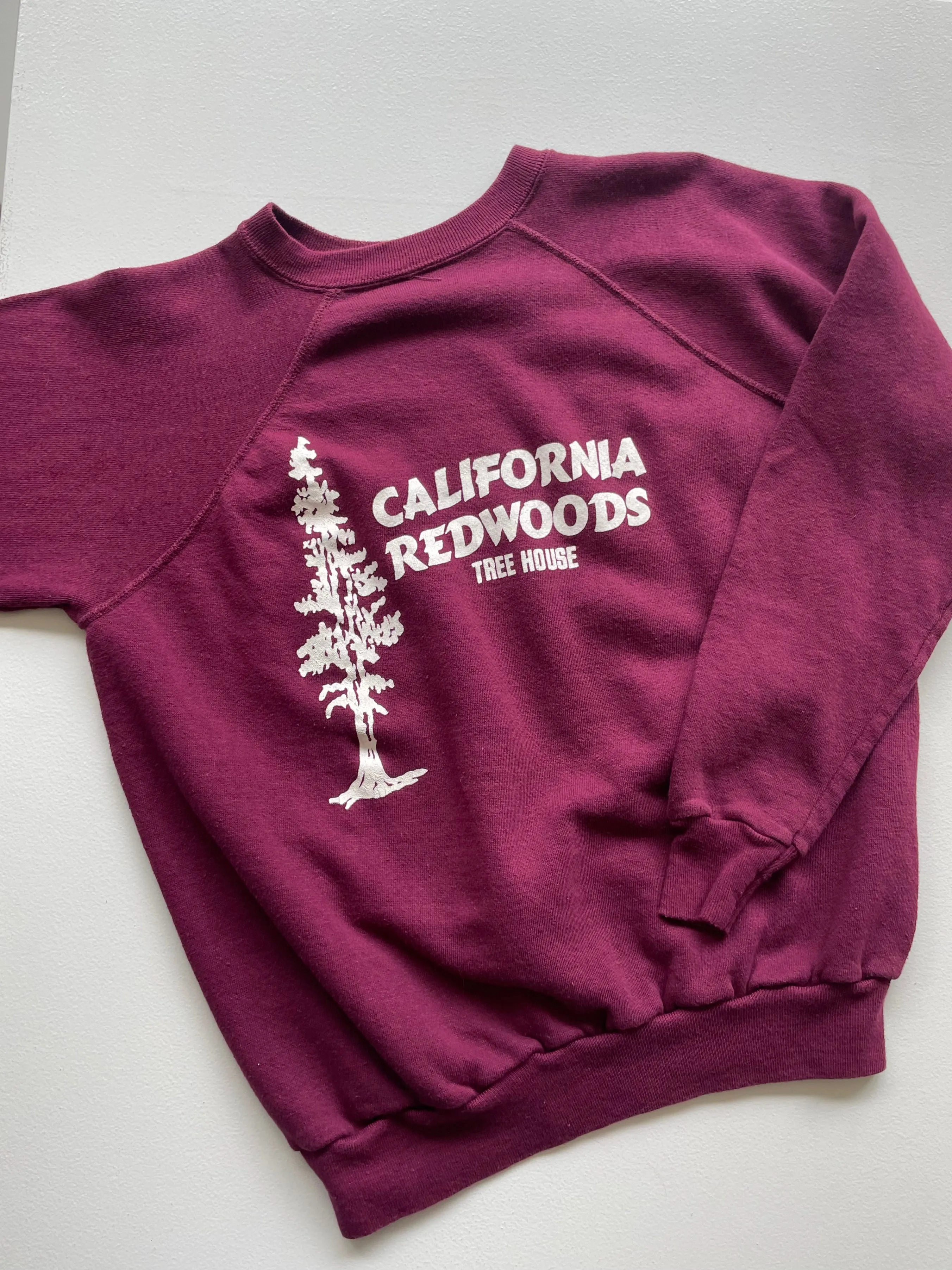 California Redwoods Raglan | 1980s