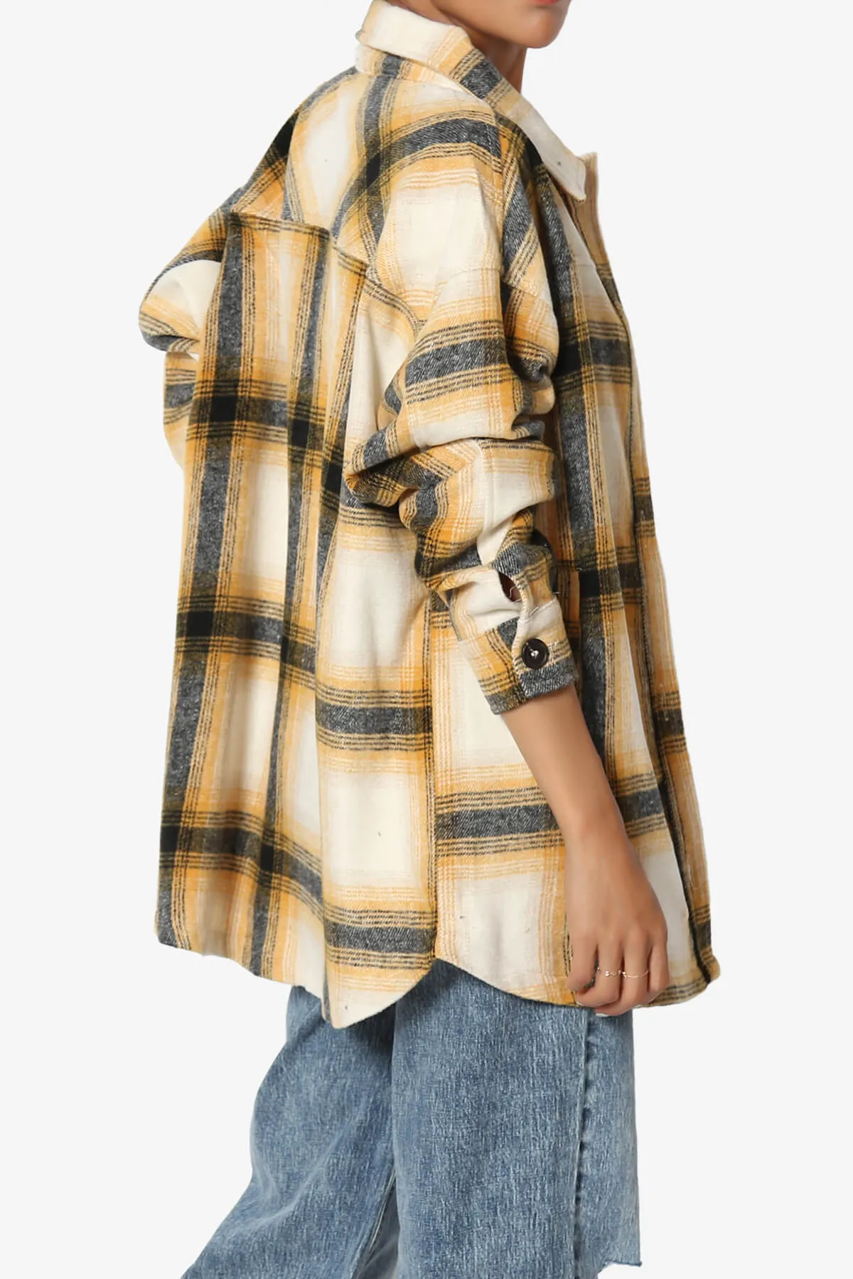 Cameron Plaid Flannel Oversized Shacket