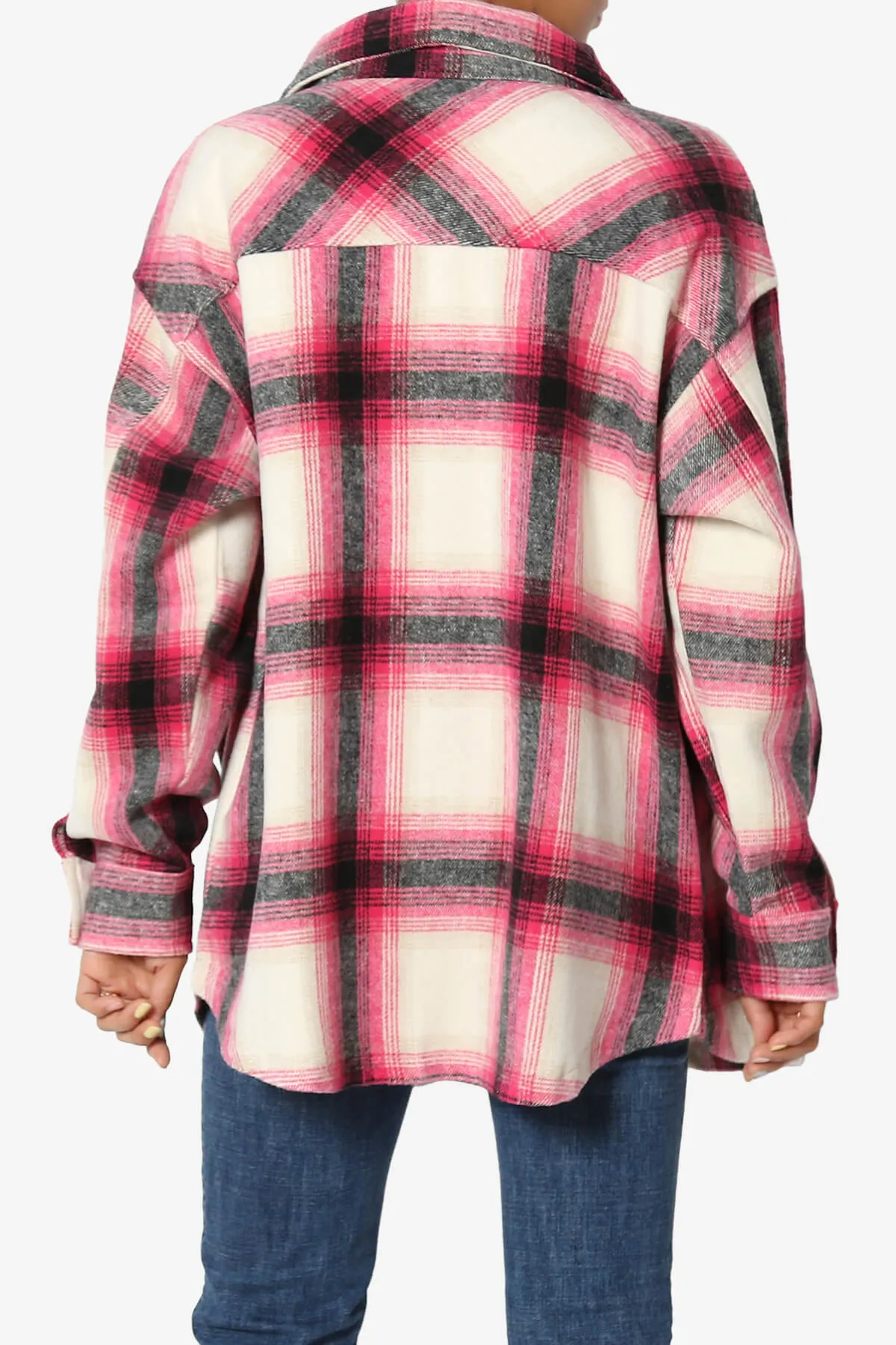 Cameron Plaid Flannel Oversized Shacket