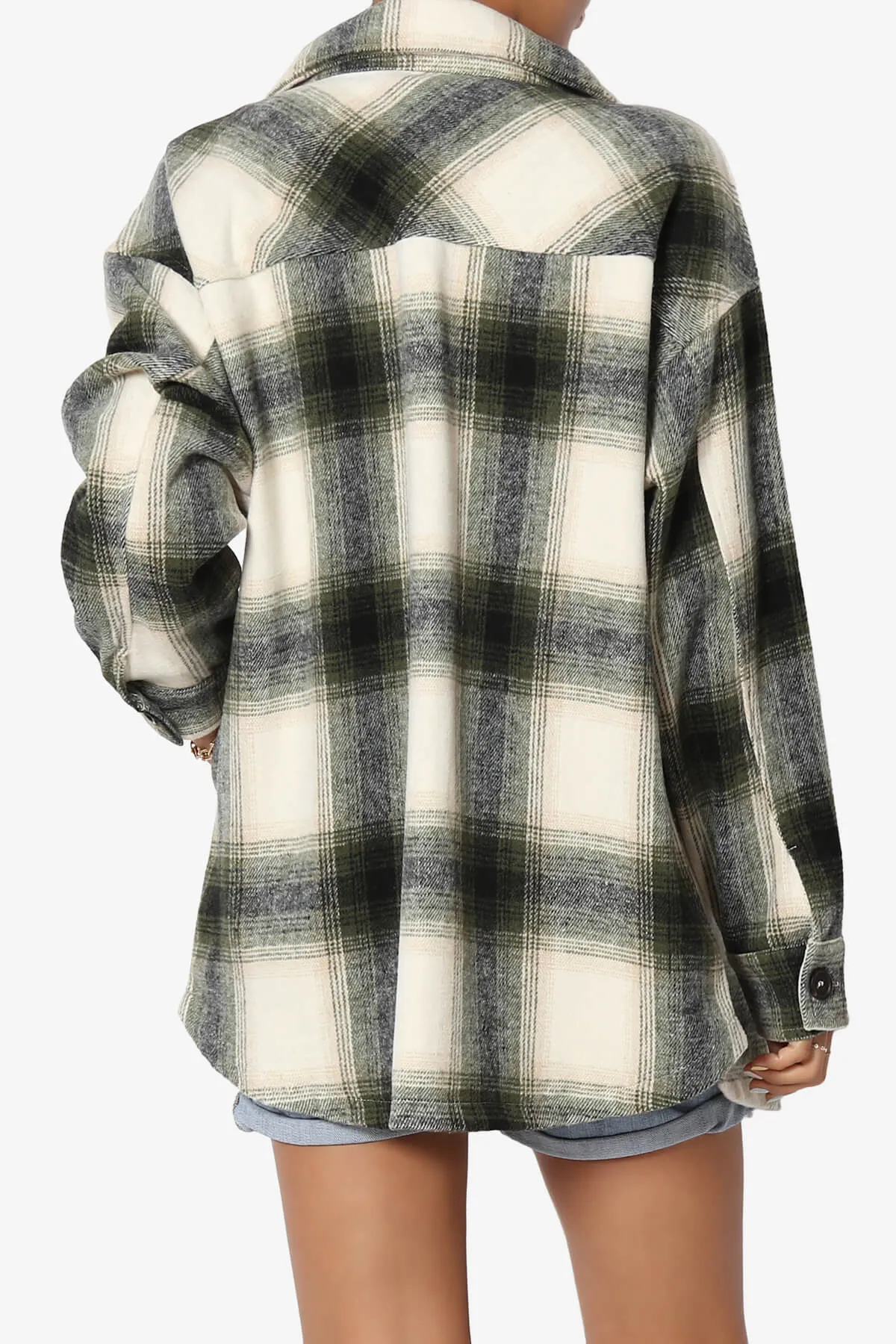 Cameron Plaid Flannel Oversized Shacket