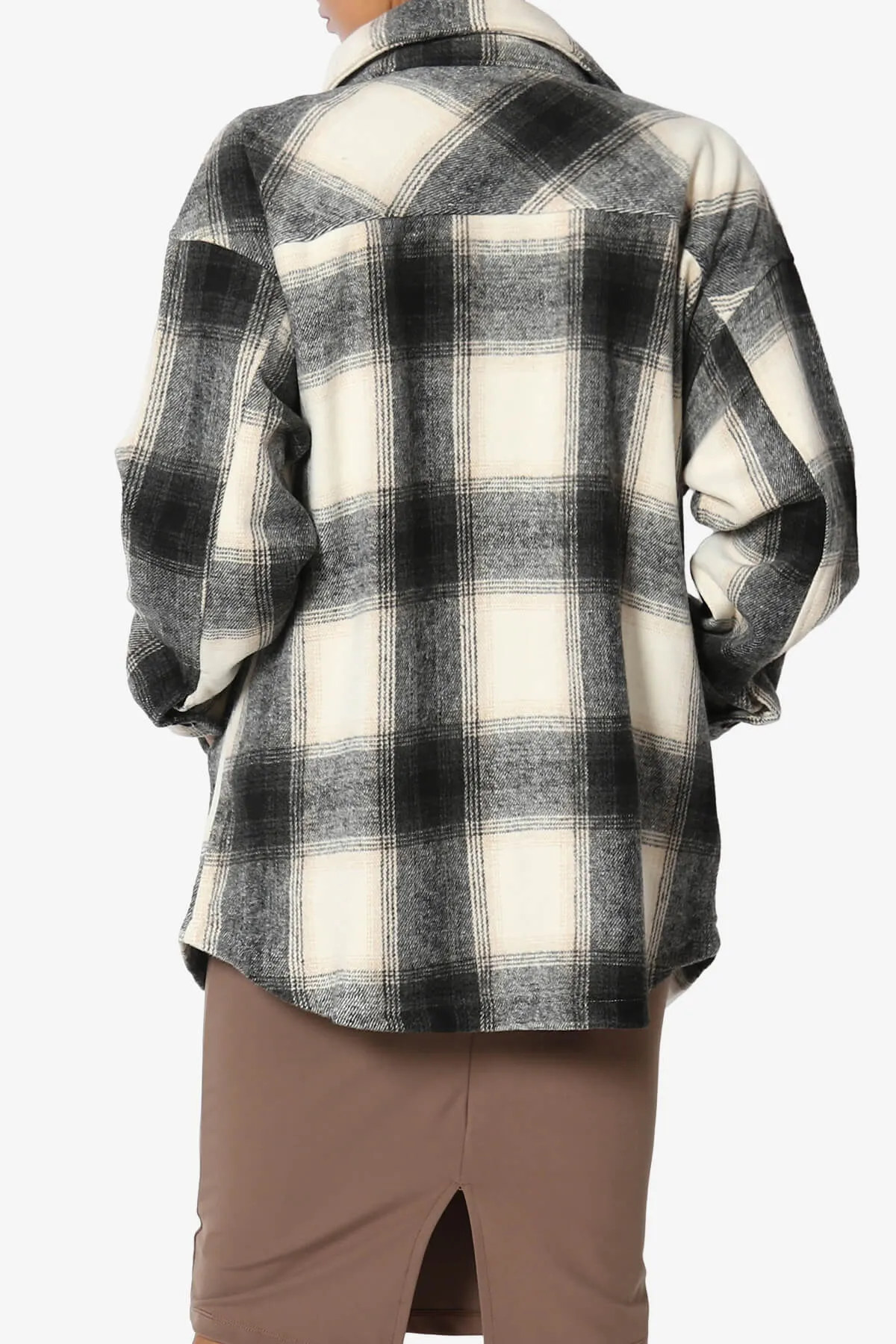 Cameron Plaid Flannel Oversized Shacket