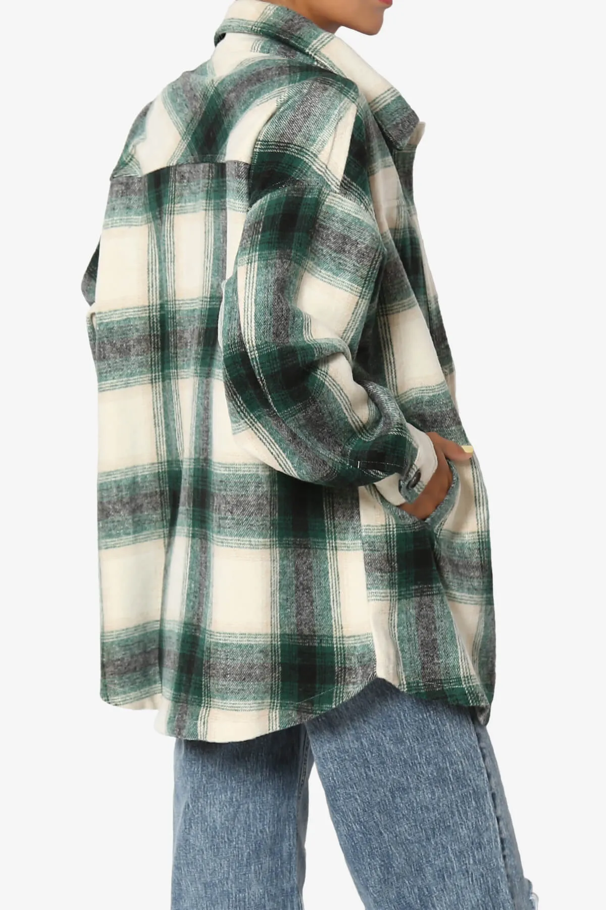 Cameron Plaid Flannel Oversized Shacket