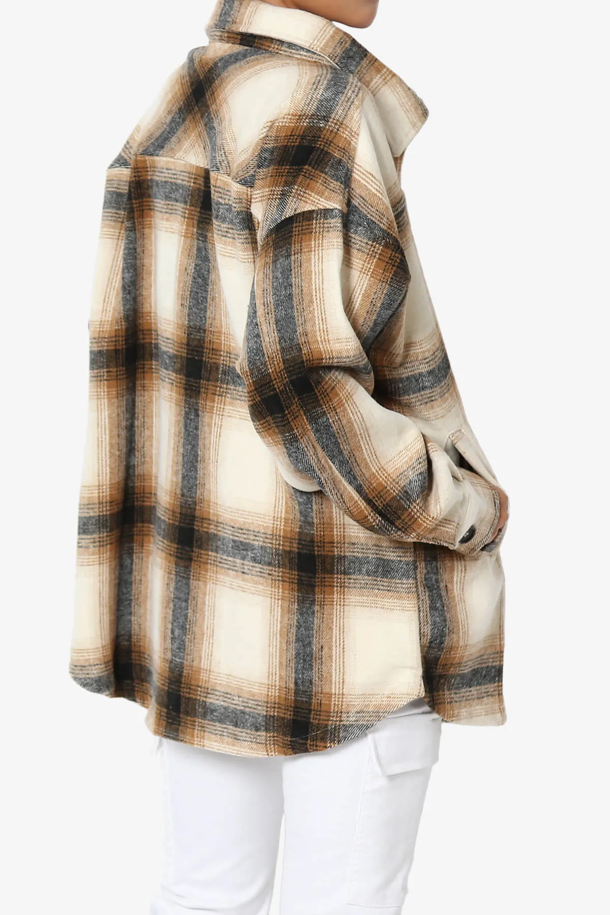 Cameron Plaid Flannel Oversized Shacket