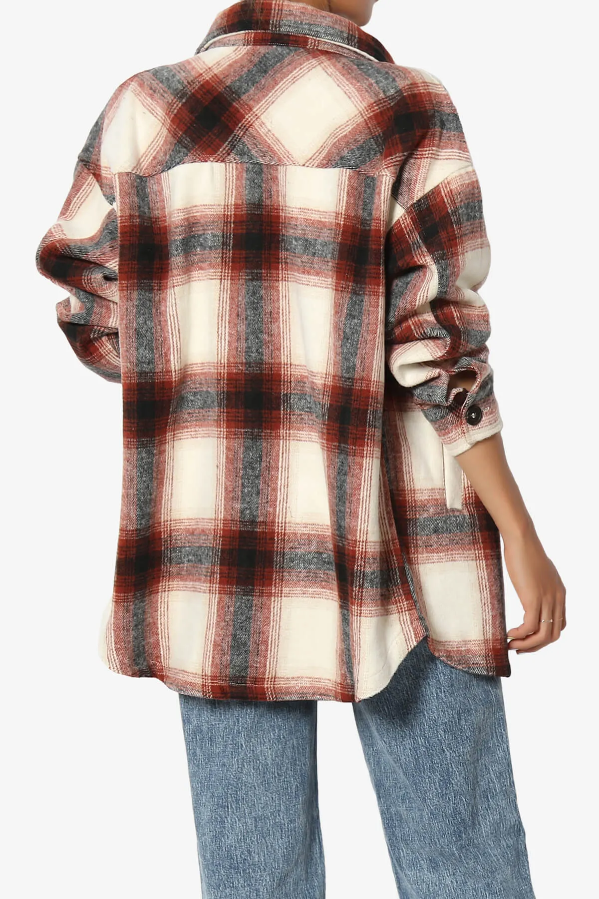 Cameron Plaid Flannel Oversized Shacket