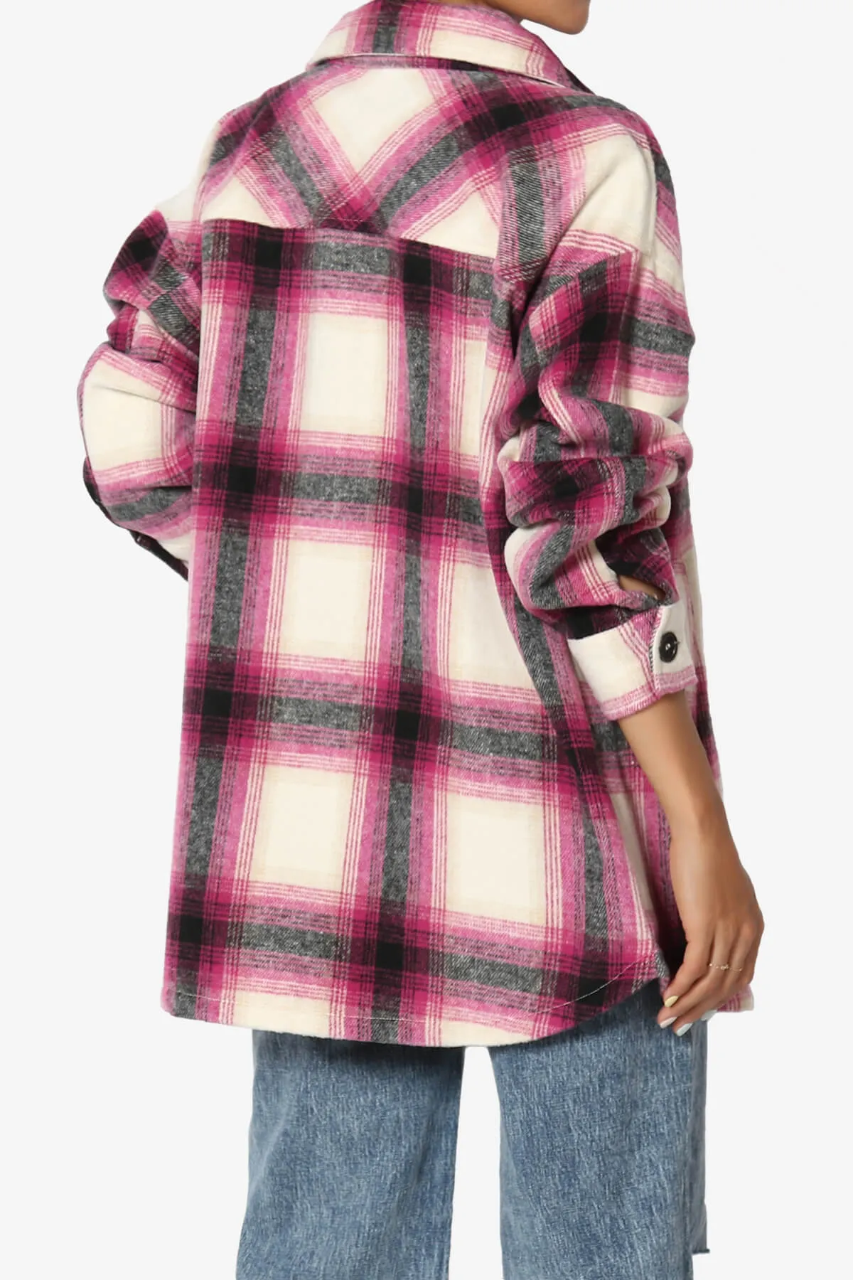 Cameron Plaid Flannel Oversized Shacket