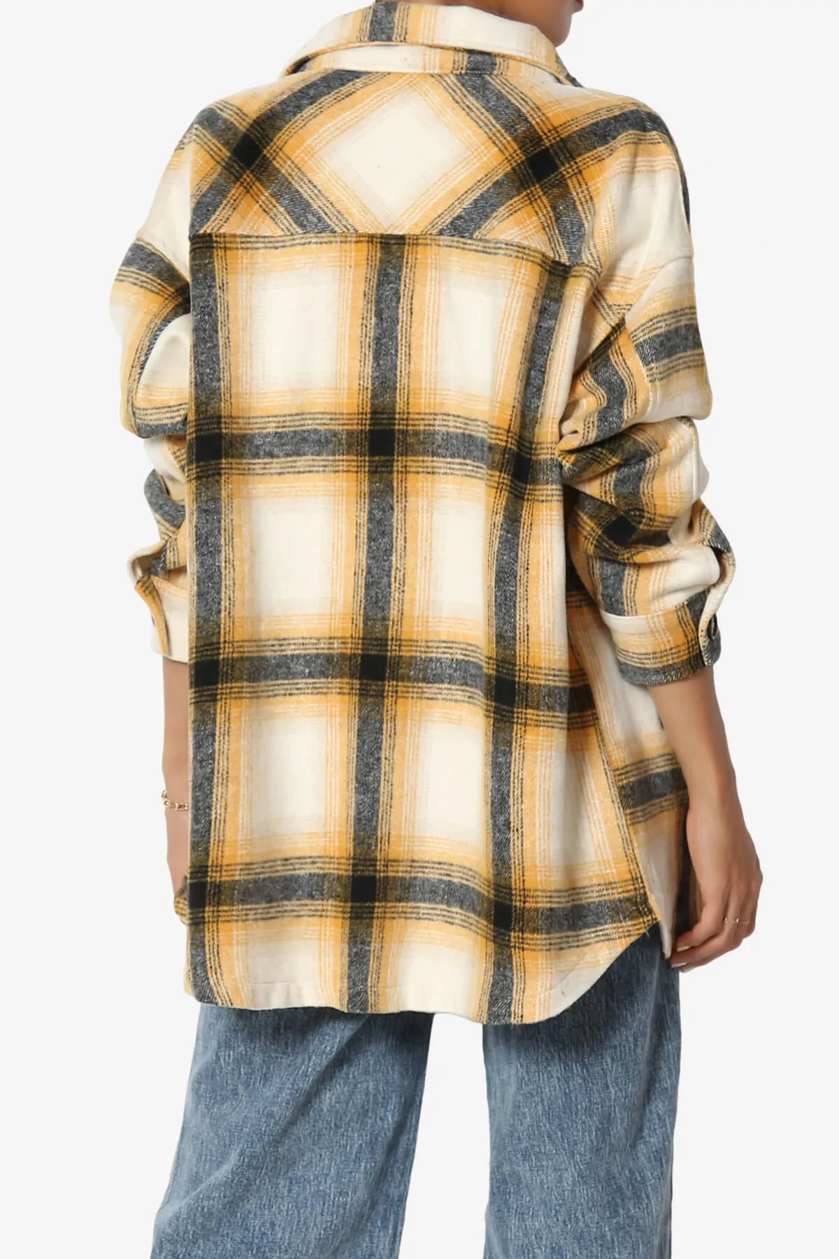 Cameron Plaid Flannel Oversized Shacket