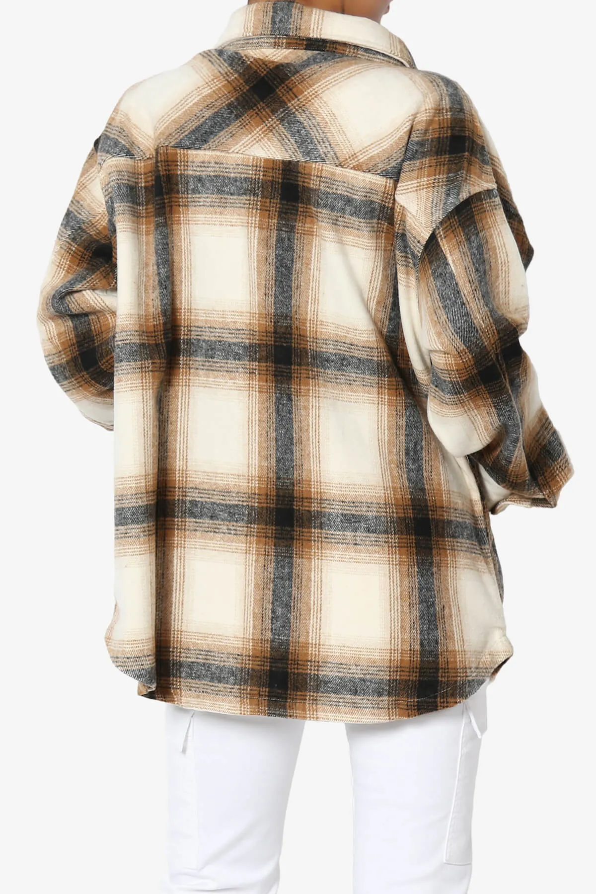 Cameron Plaid Flannel Oversized Shacket