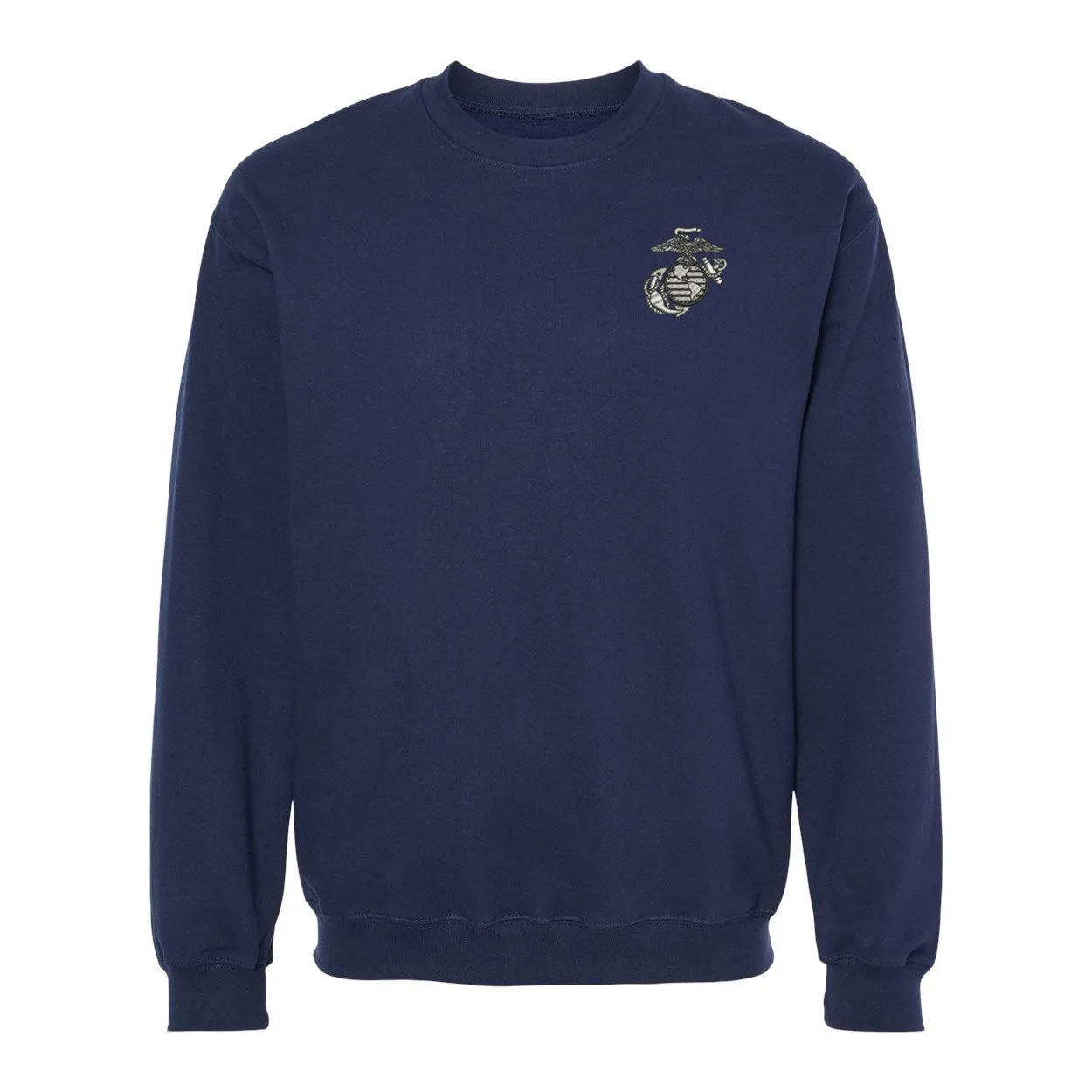 Classic Eagle Globe and Anchor Crewneck Sweatshirt