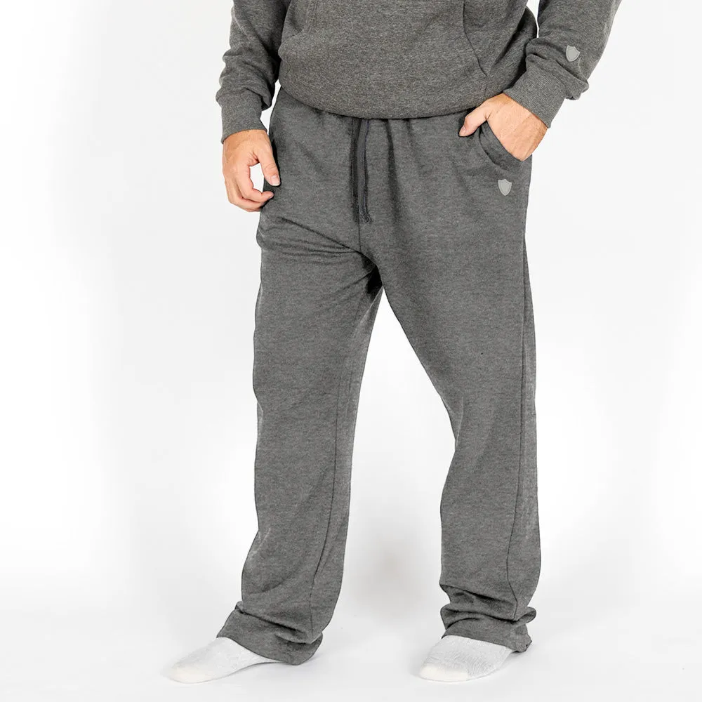 Classic Sweatpants | Blackout American Flag | Dark Heather Grey