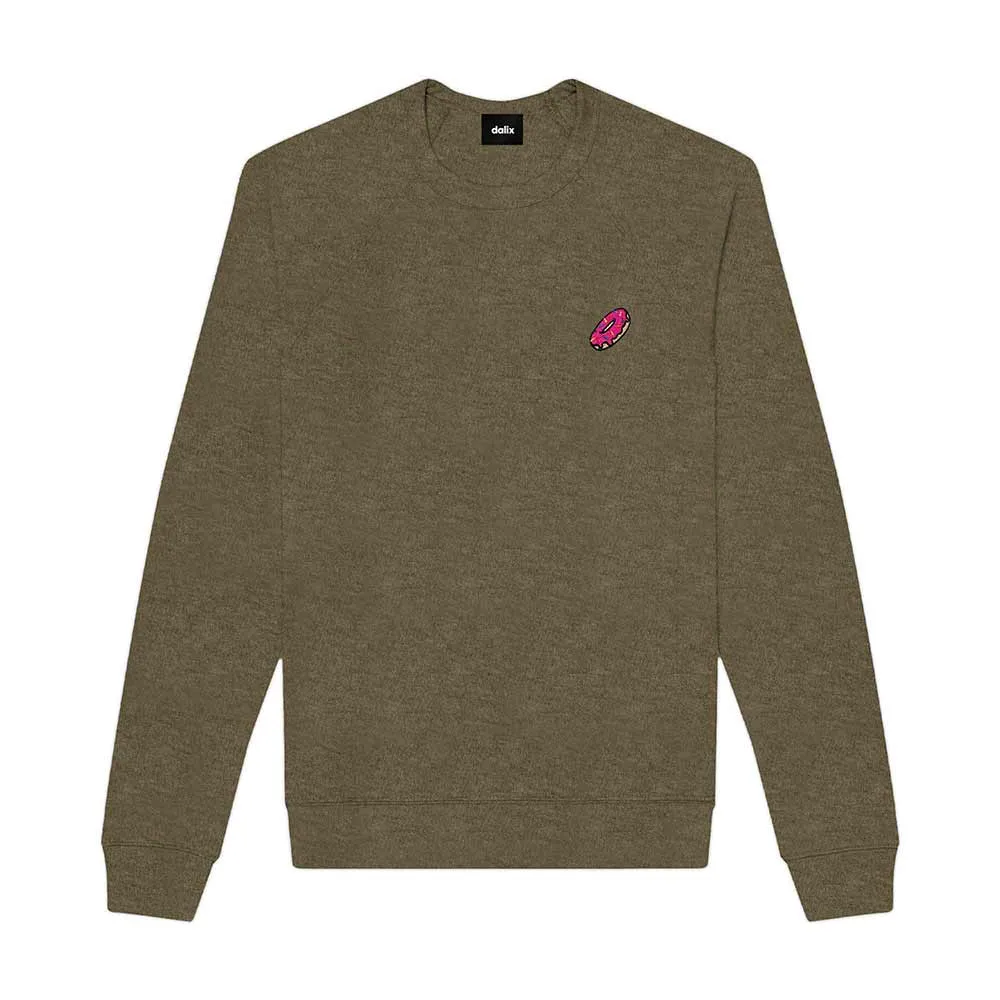 Dalix Donut Crewneck Sweatshirt