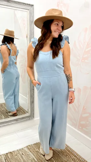 Darla Denim Jumpsuit