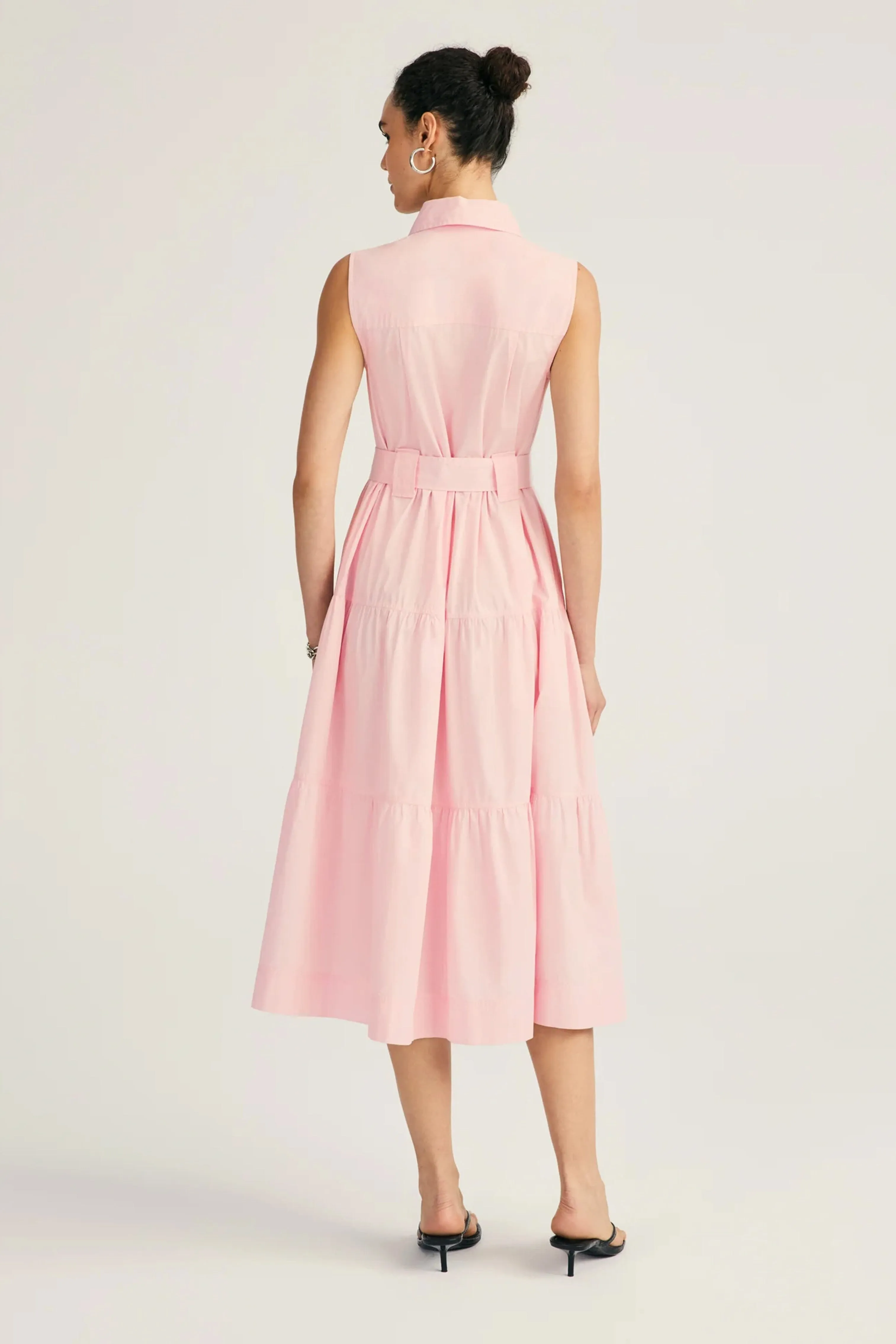 DEREK LAM | Florence Sleeveless Shirt Dress - Primrose