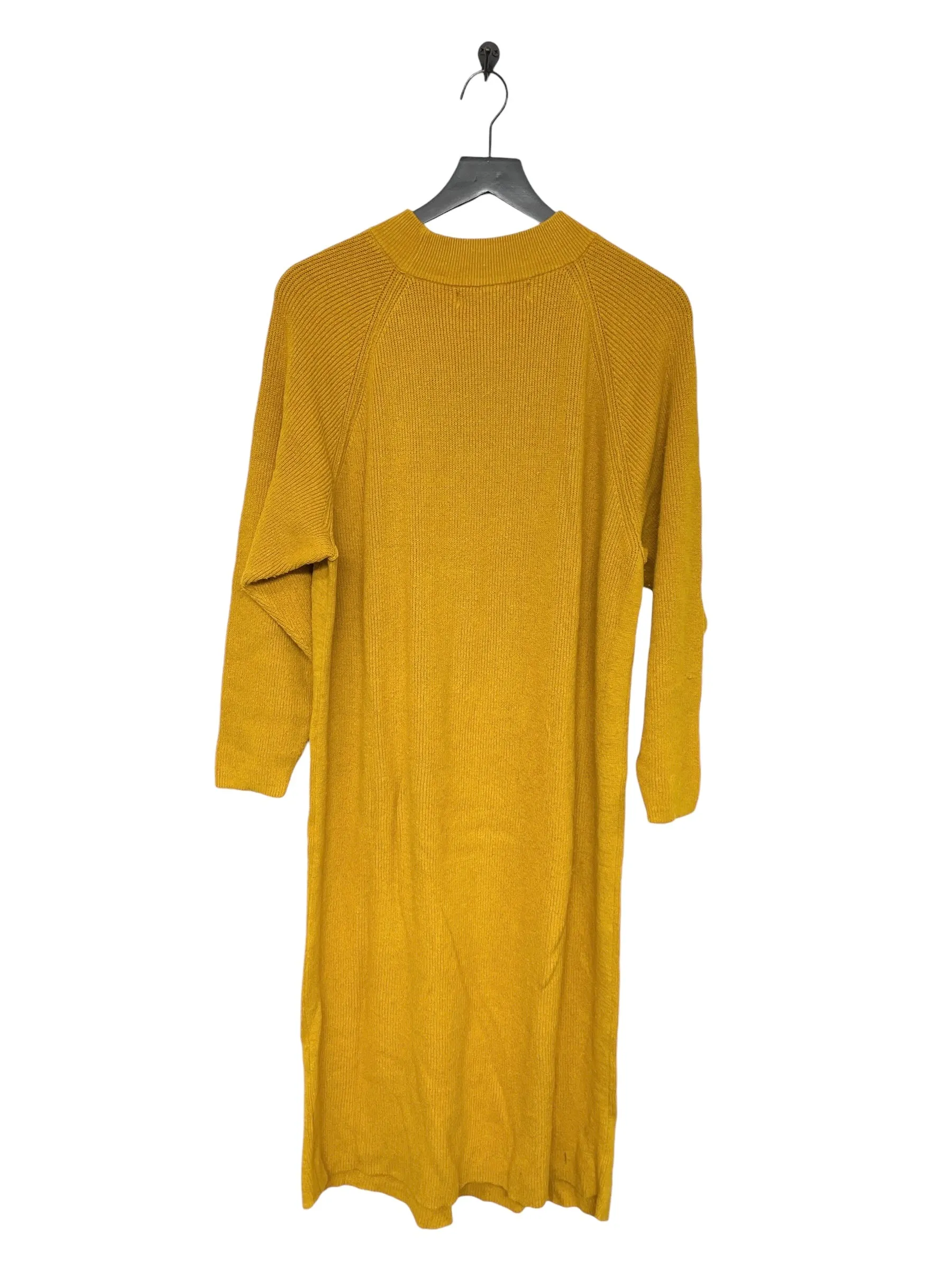 Dress Sweater By Free People In Yellow, Size: S