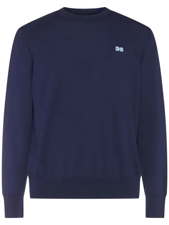 Dsquared2   Crewneck cotton sweater 