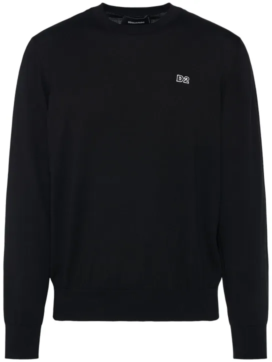 Dsquared2   Crewneck cotton sweater 