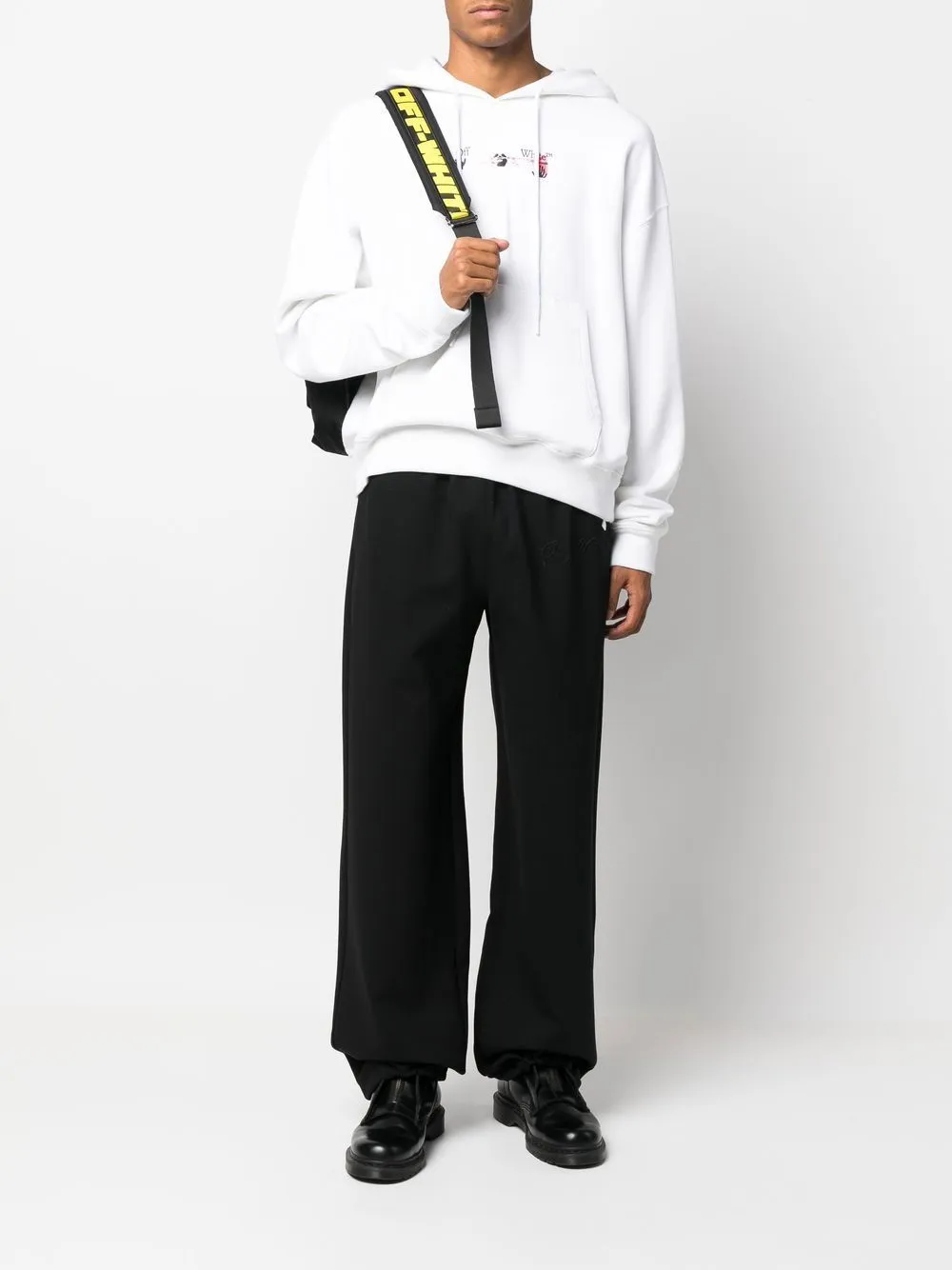 Embroidered Logo Straight-Leg Sweatpants