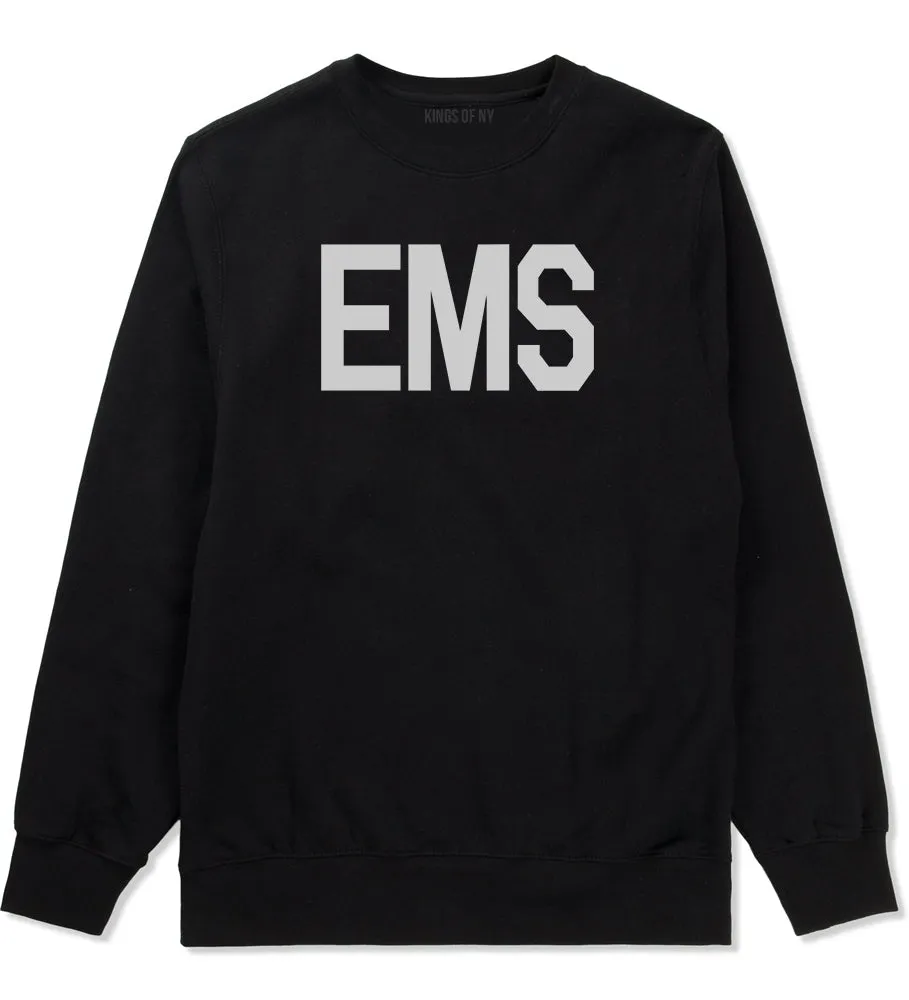 EMS Emergency Badge Mens Crewneck Sweatshirt