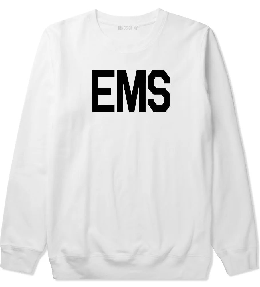 EMS Emergency Badge Mens Crewneck Sweatshirt