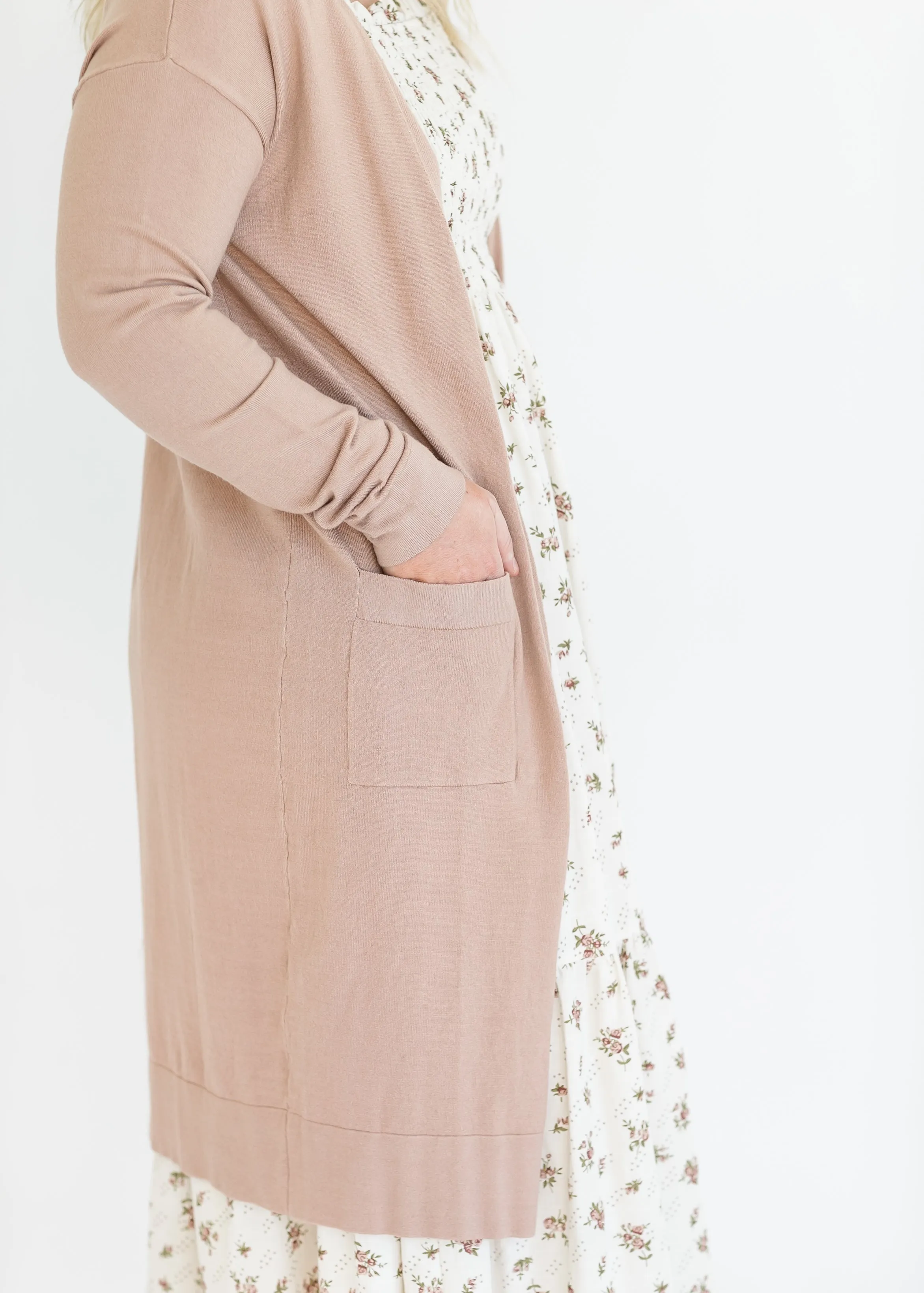 Essential Long   Soft Cardigan - FINAL SALE