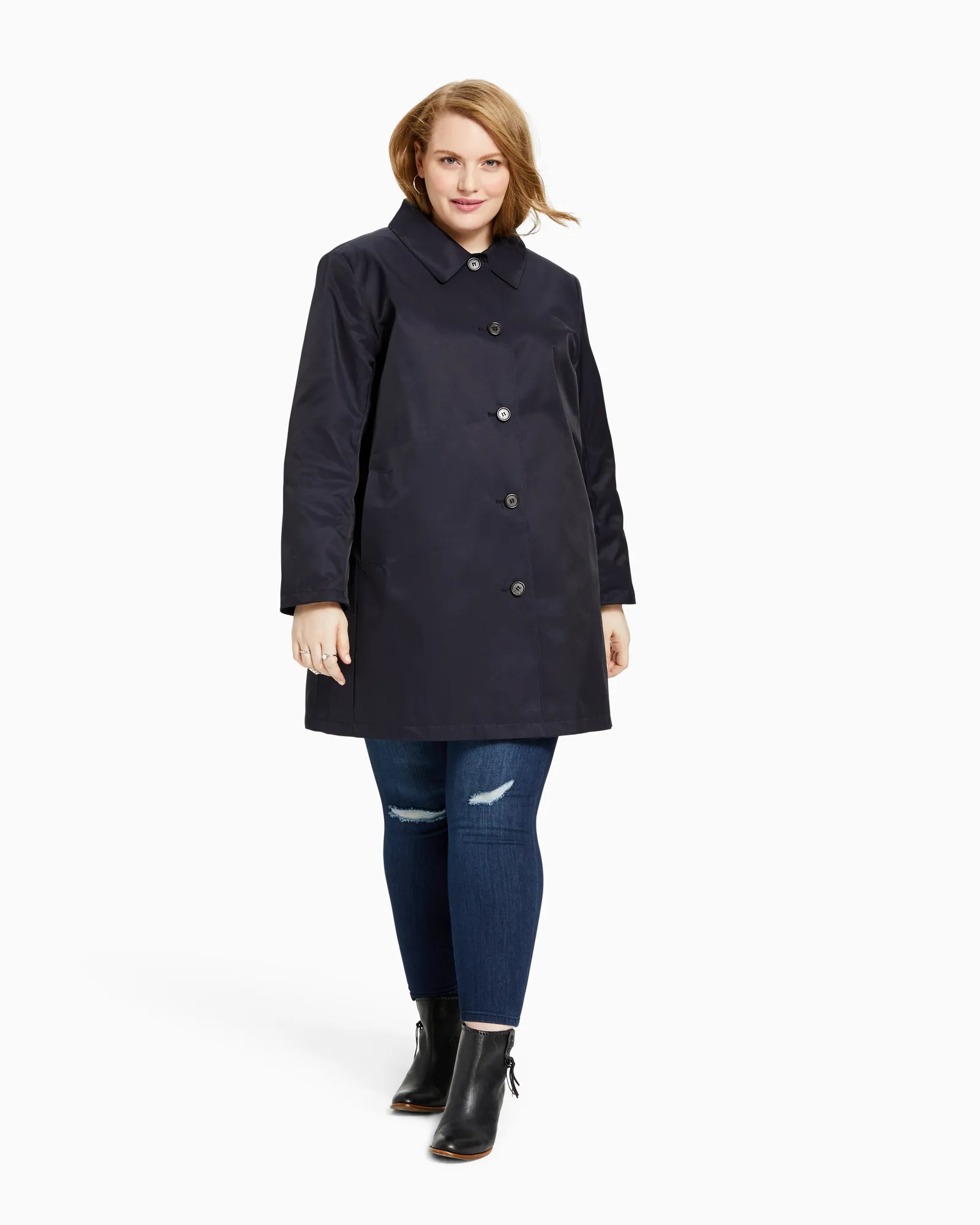 Florent Trench Coat | Navy