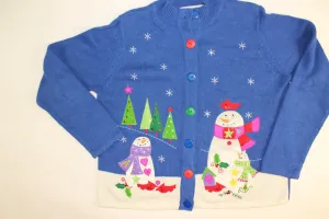 Frosty Good Time- Medium Christmas Sweater