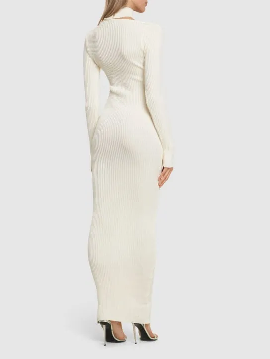 Giuseppe Di Morabito   Cotton knitted long dress 