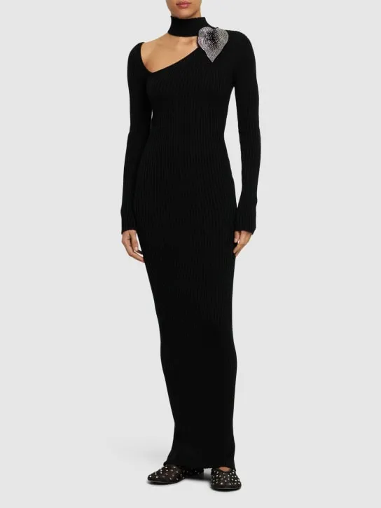 Giuseppe Di Morabito   Cotton knitted long dress 