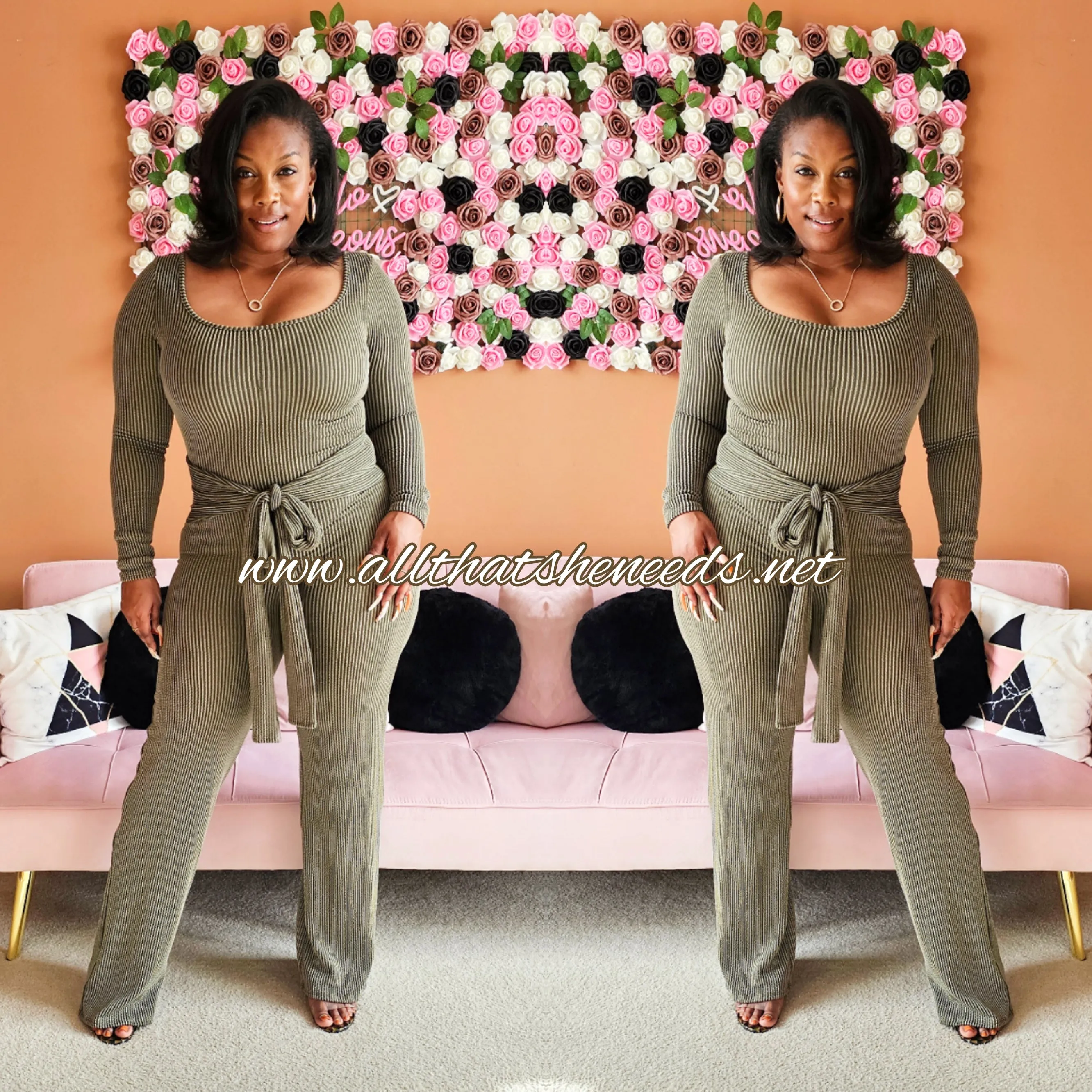 Green Goddess Jumpsuit