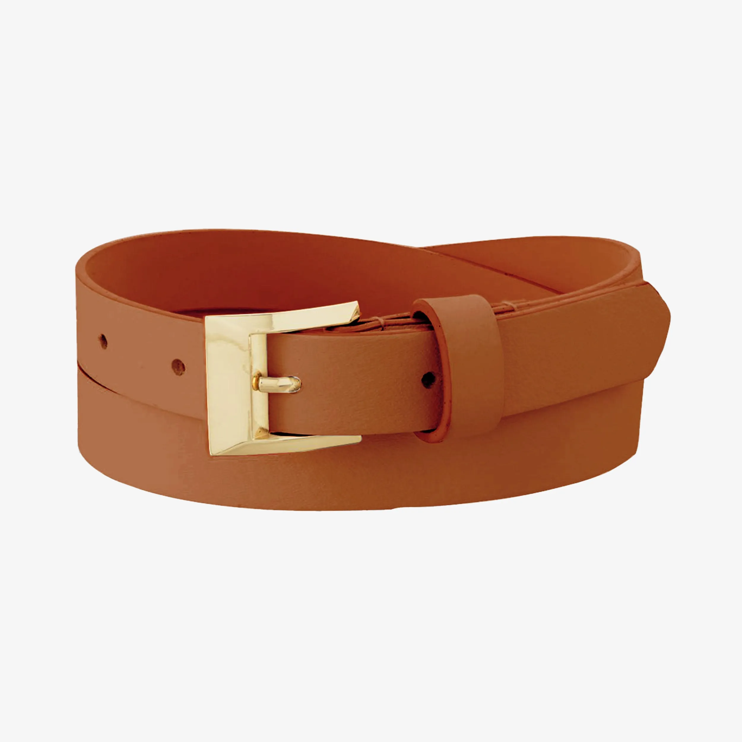 Greenwich Avenue Belt :: Light Cognac