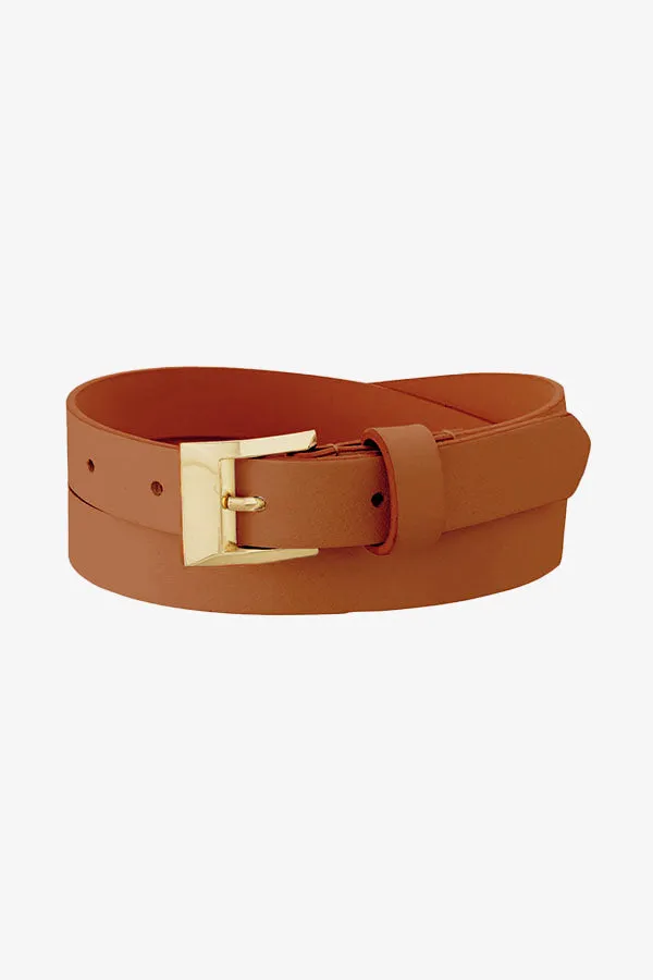 Greenwich Avenue Belt :: Light Cognac