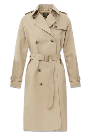 Greta Cotton-twill Trench Coat