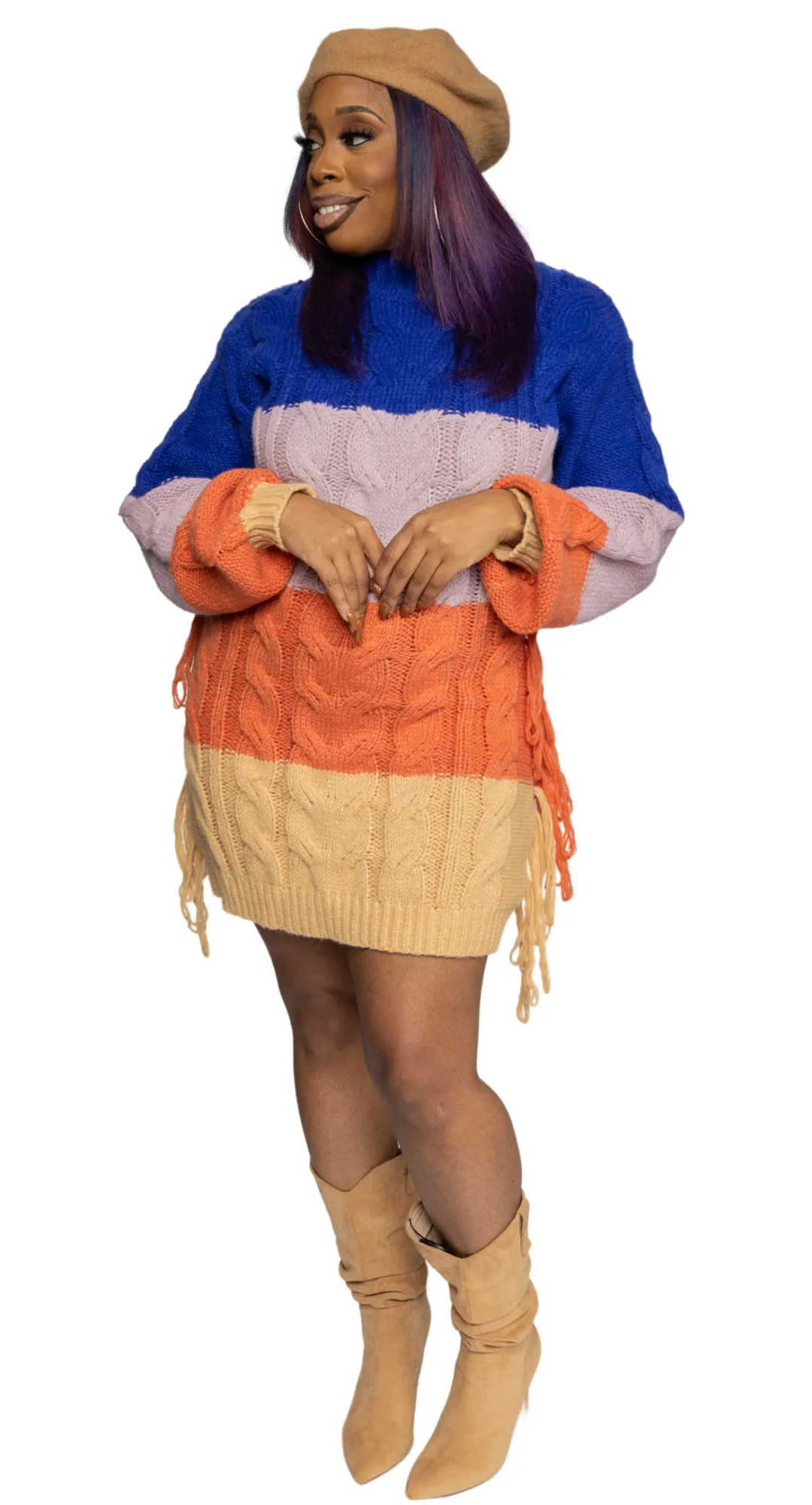 Harvest Multicolor Knit Dress