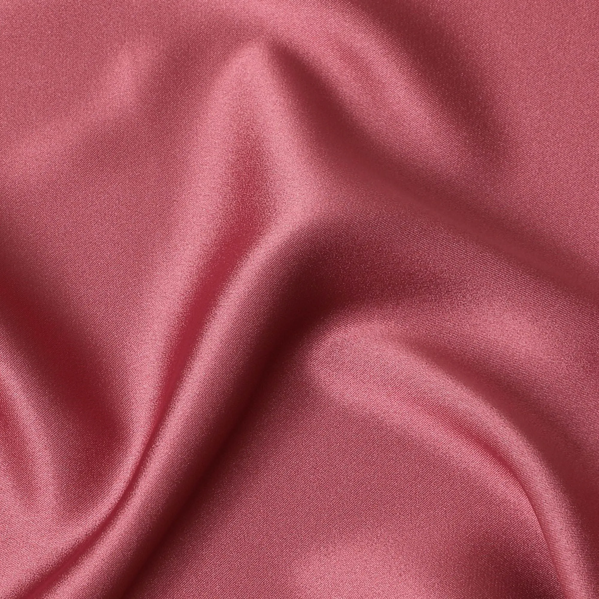 Japanese Crepe Satin Fabric in Dusty Rose - 140cm Width -D18269