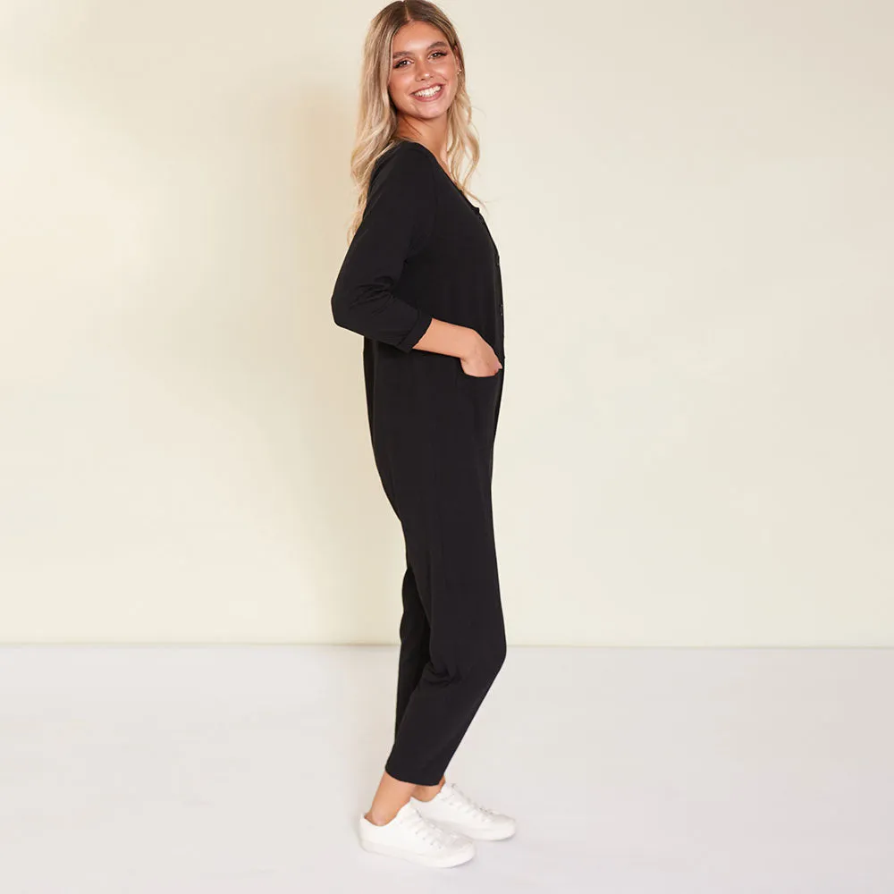 Jodie Jumpsuit (Black)