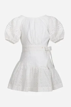 Kids Mini Dress Chantal - Natural White